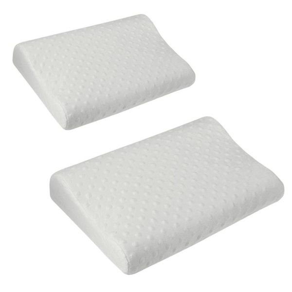 

soft health care comfort wave fiber memory foam slow rebound pillow soft massage particles foam pillow neck head health care