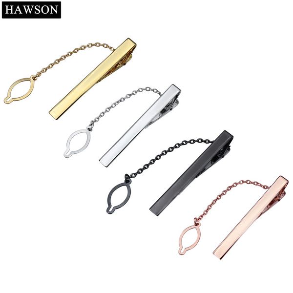 

4 pcs/ set polished tie clip with chain necktie pins gold color tie clips bar shirt groom jewelry wedding gift, Silver;golden