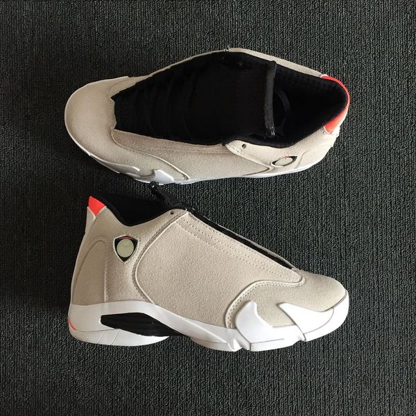

with box 2018 new desert sand xiv 14s mens basketball shoes fashion 14 sneakers sport boots trainers for men 487471-021 us 8-13