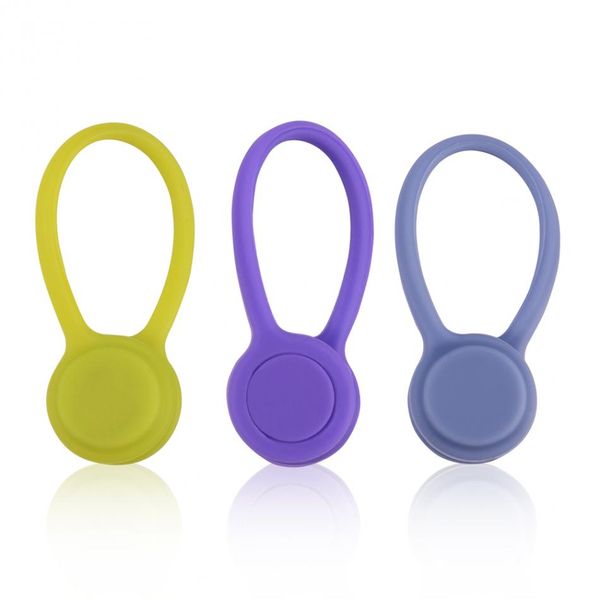 

2018 new coming magnetic cord organizer magnet earphone headphone cord wire holder organizer lavalier clips cable winder