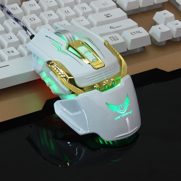 

sell zerodate x900 wired gaming mouse with 4 - level adjustable dpi led light game pro gamer computer mice for pc laphigh quality