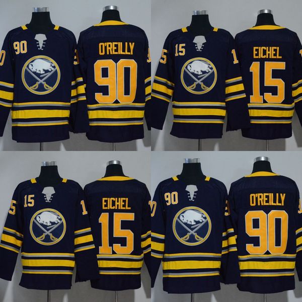 

15 Jack Eichel Jersey 2018 New Season 90 Ryan O'Reilly Jersey Buffalo Sabres Hockey Jerseys All Stitched Jerseys Free Shipping