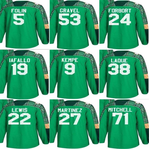 los angeles kings st patrick's day jersey