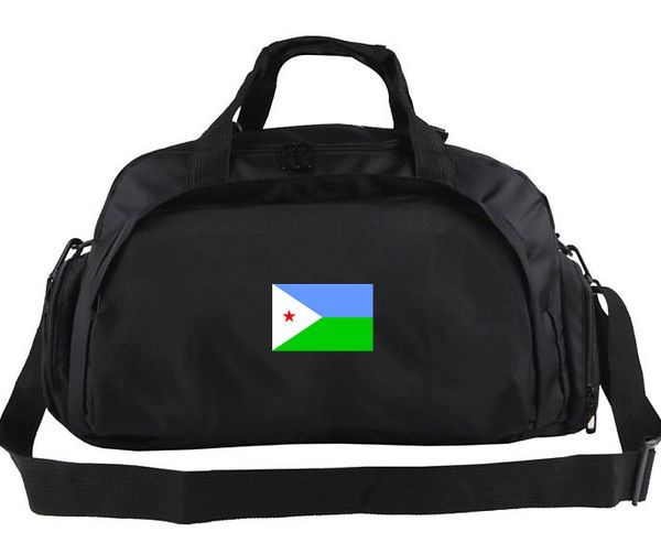 

djibouti duffel bag unique flag tote football country banner logo backpack soccer exercise luggage sport shoulder duffle flag sling pack