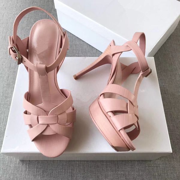 

2017 new cu tom celebrity hoe tribute patent leather gladiator andal platform high heeled andal woman andalia mujer