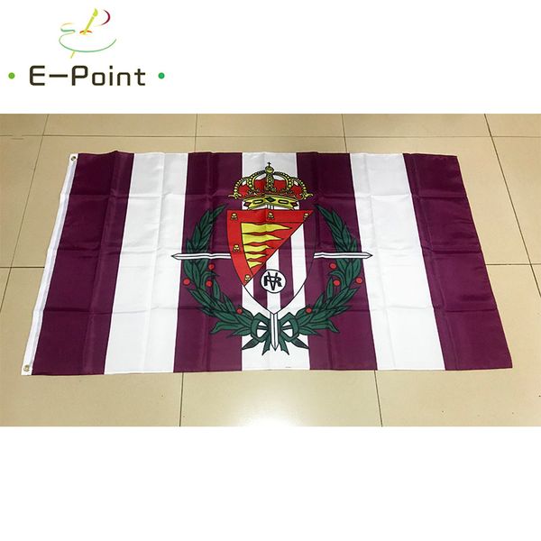 

Испания ла лига Реал Вальядолид CF 3 * 5ft (90 см*150 см) полиэстер флаг баннер украшения