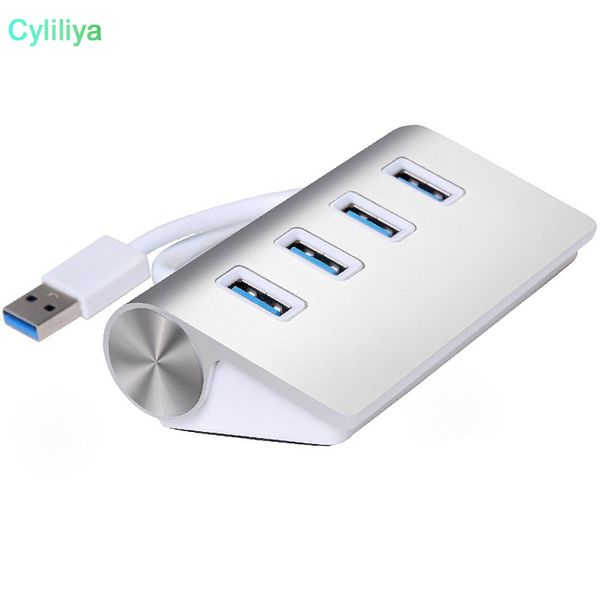 

Quality aluminium hub u b3 0 to 2 u b 3 0 fa t peed 4 port notebook computer plitter extender for tablet peripheral ilver