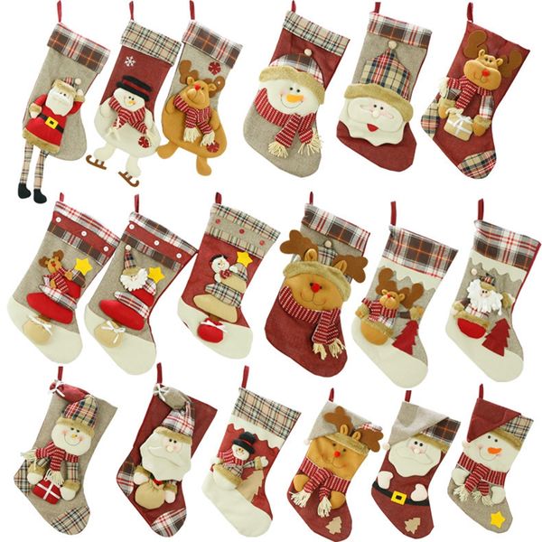 Christmas Stockings Big Size Christmas Hanging Stocking Santa