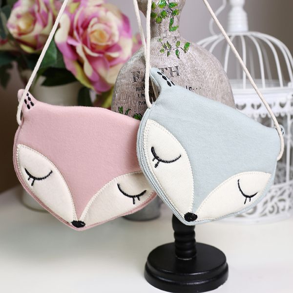 

lovely children one shoulder bag coin purse cute fox girls messenger bag baby accessories an ideal gift for children's day