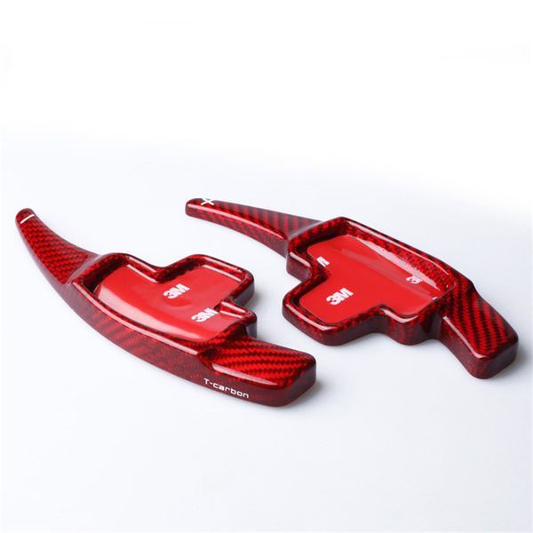 

продлить стиль red glass рулевое колесо волокна весла, пригодный для benz c200l c260l glc gle cla