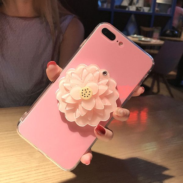 

модный чехол для телефона с цветком лотоса для iphone x 6 / 6s 6plus / 6s plus 7/8 7plus / 8plus 2018 новое поступление горячая распродажа i