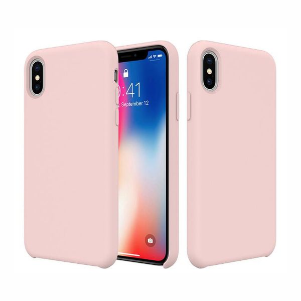 

For iP XS Max XS XR X Shockproof Fashion Ultra Thin Soft Silicone Phone Back Cover Case 200pcs