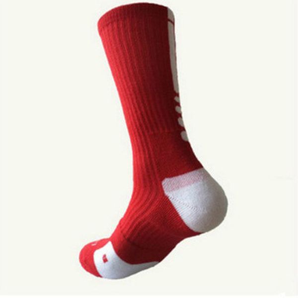 

basketball socks long knee athletic sport stockings professional elite men fashion compression thermal winter socks size, Black