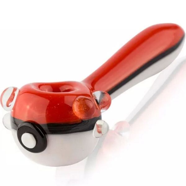 

4.5 Дюйма PokeBall Курительная Трубка Pokeball Ручной Трубы Ложка Труб Pokeflute Монстр Комбо Чаши