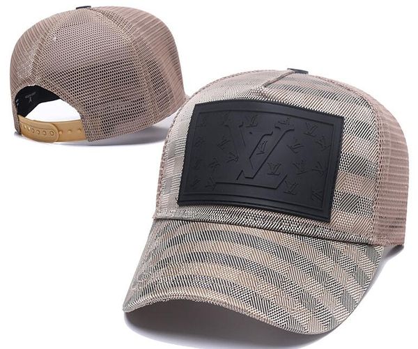 

2019 France brand V uitton mens designer hats Mesh baseball caps luxury lady fashion hat trucker casquette women causal ball cap 02