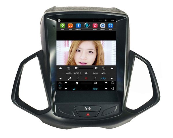 

quad core android 9.7inch vertical tesla screen car multimedia gps radio stereo audio 4g for ford ecosport 2013-2017