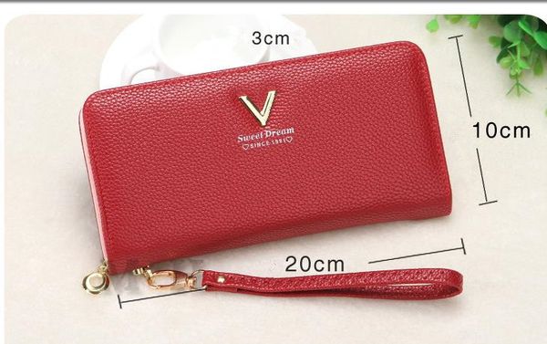 

дамы кошельки длинные дамы кошельки Doka бит кошелек сумки прилив девушки кошелек