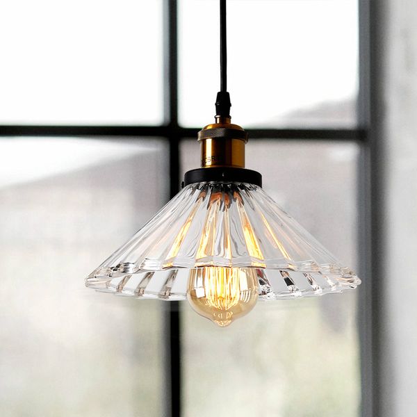 

vintage pendant lights clear glass lampshade pendant lamps e27 for dinning room home decoration lighting loft lamp