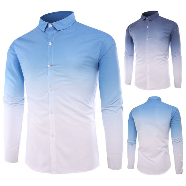 camisas manga larga hombre