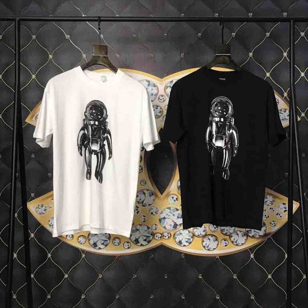 

19ss высокое качество роскошные мужские дизайнер футболки хлопок тройник астронав