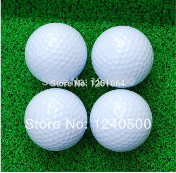 

2 layer golf clubs brand new golf balls practice match ball distant ball 10pcs/bag