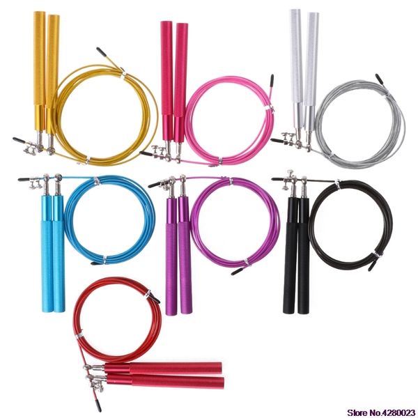 

professional speed jump rope for boxing fitness skip training with spare cable 828 promotion