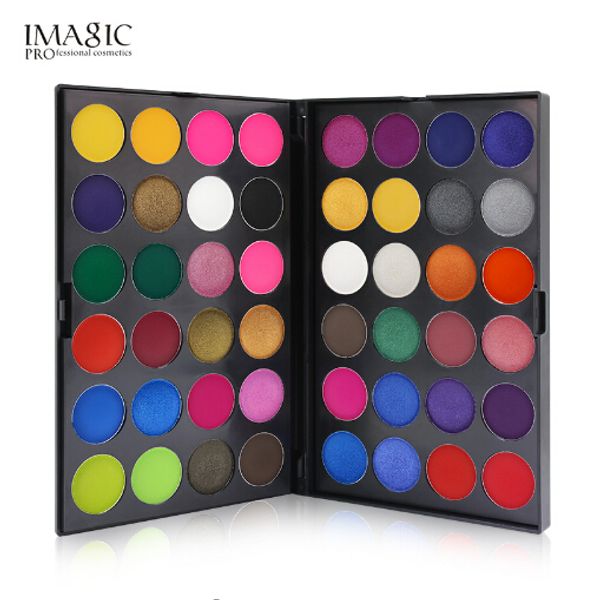 

imagic eyeshadow pallete professional 48 colors eyeshadow matte shimmer glitter cosmetics smoky eye shadow makeup
