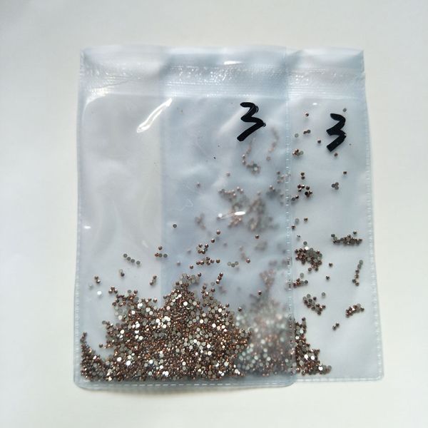 

1440pcs glitter rhinestone crystal ab ss3 non ix flatback nail rhinestones strass gem nail art decoration 1.3mm, Silver;gold