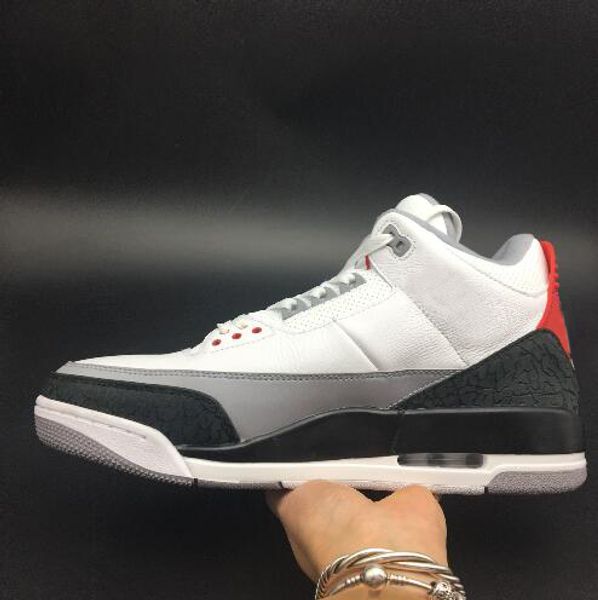 

3 tinker nrg fire red basketball shoes men retro sneaker, Black