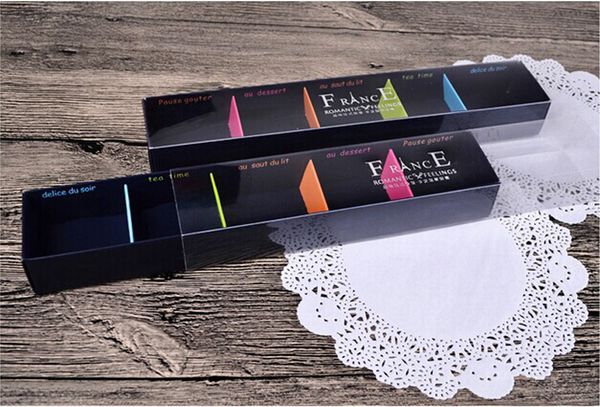 

5 grids macaron box dessert chocolate packaging box paper boxes
