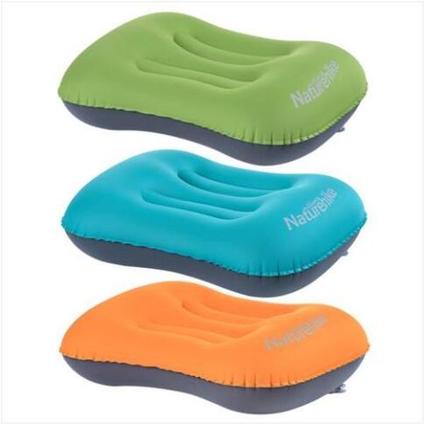 

wholesales 2019 ultralight portable air inflatable pillow outdoor campingtravel soft pillow