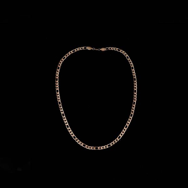 

1 pcs long link chains necklaces fashion simple design stainless steel luxury jewelry accessories twisted necklace, Silver