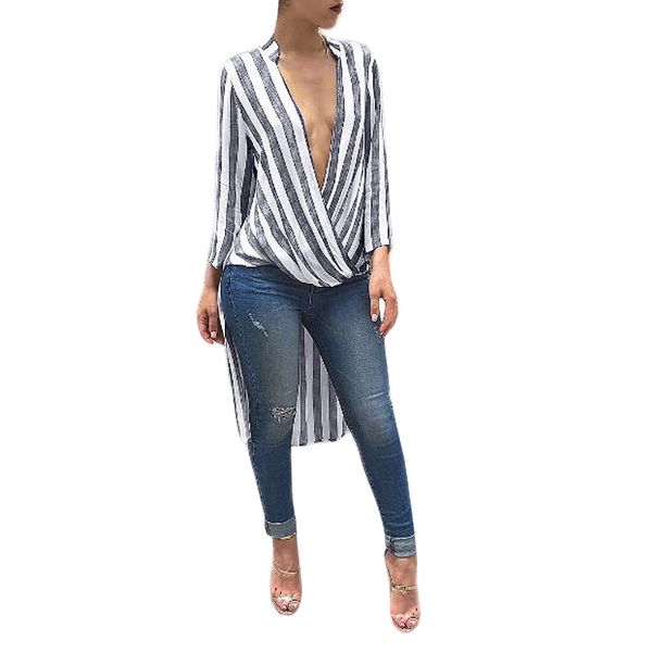 blusa larga