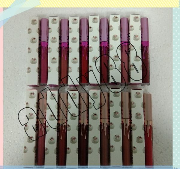 

Новый ограниченный выпуск KL с каждой покупкой матовая жидкая помада KL блеск для губ 12 цветов