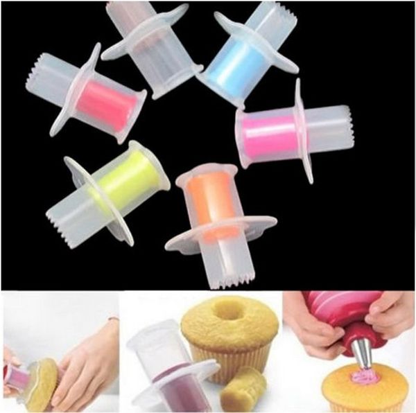 

creative diy cake excavator muffin cupcake filler core snacks baking decoration mold pastry decorating tool make sandwich hole filler
