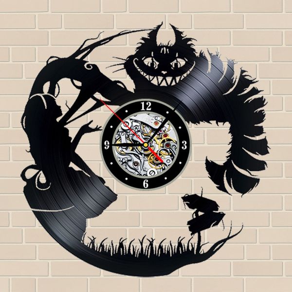 

Творческий настенные часы декор вашего дома Чешир Cat_12 " (30 см) настенные часы из ви
