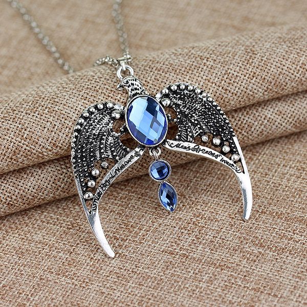 

Harry The Same Crowned Ravenclaw Lost Crowned Woman Man Potter Pendant Coronation Magic Academy Necklace Jewelry Wholesale