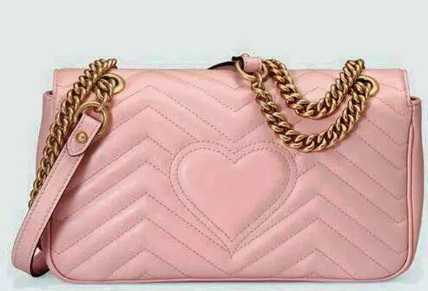 

Отличное качество женщины роскошный классический кожаный сердце стиль золотая ц