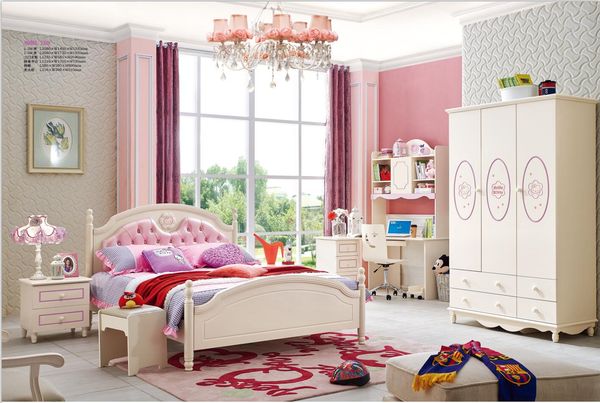 2019 Ash Solid Wood Children Bedroom Furniture Set Health Environmentally Friendly Children Bed Wardrobe Desk Bedside Table From Wlnsfurniture