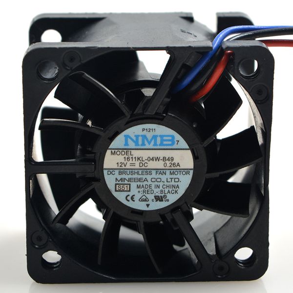 

nmb 1611kl-04w-b49 4cm 12v 4028 3 0.26a line server fan