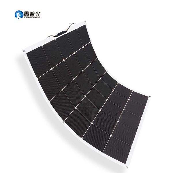 New Design 150w 15v Flexible Solar Panel High Efficiency Cell Mono Pv Module For 12v Battery System Kit Rv Yacht Car Charger Wind Power Uk Wind