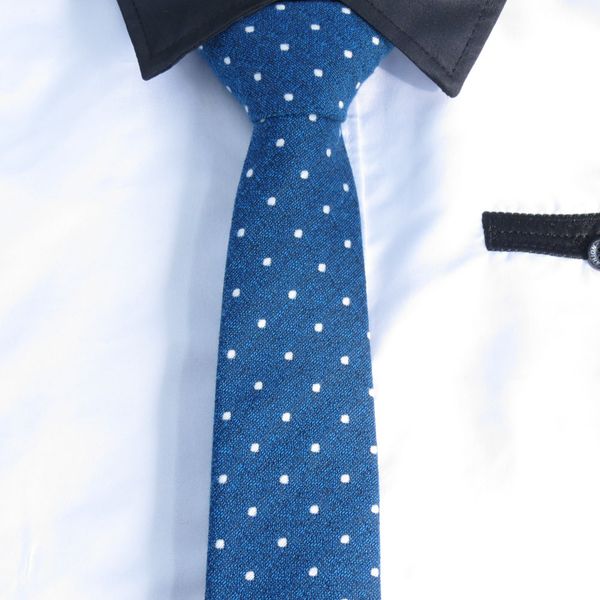 

blue tie, 6cm ties, men's fashion dot cotton necktie, bow tie, pocket square, men's bowtie slim gravata, Black;blue