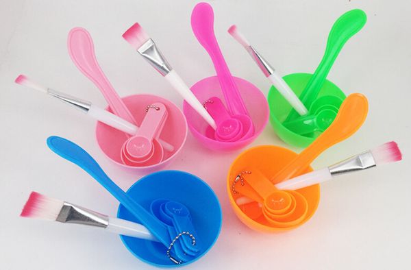 

new arrival diy skin care set facial mask bowl \ stirring spoon\mask brush easy to clean ing