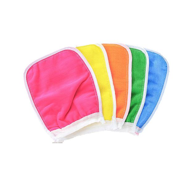 

tape back brush scrub gloves exfoliating body towel massage shower scrubber exfoliating sponge wash bath gloves