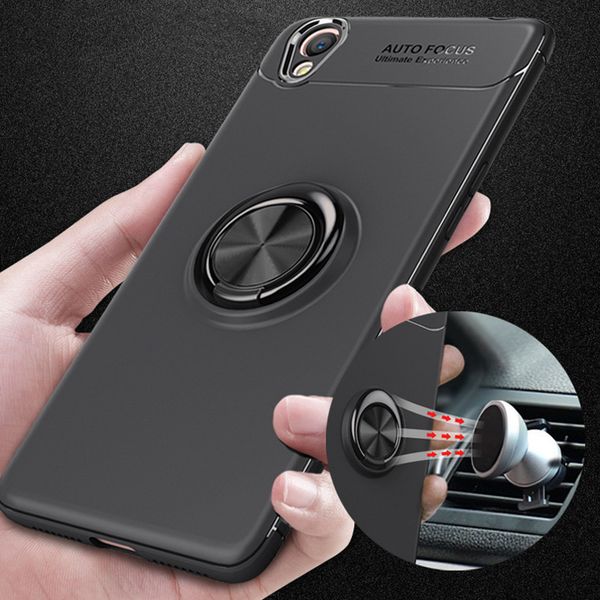 

Armor ring holder ca e for iphone x back cover magetic ring kick tand phone ca e for am ung 9 8 plu huawei p20 mate 10 pro
