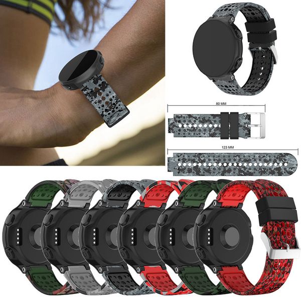 

Новая мода ремешок для часов замена Silicagel печатных мягкий ремешок ремешок для Garmin