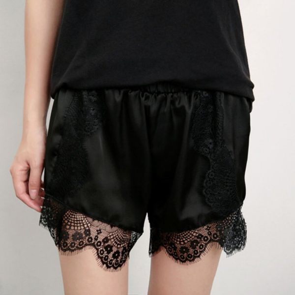 

women lace tiered skirts short skirt under safety pants beach underwear safety shorts, Black;pink