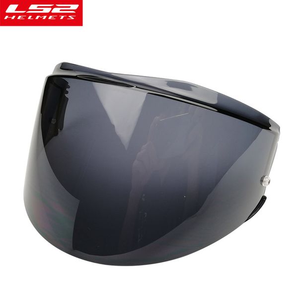 

ls2 ff399 valiant helmet visor smoke rainbow shield original extra lens only for ls2 ff399 model with anti-fog patch holes