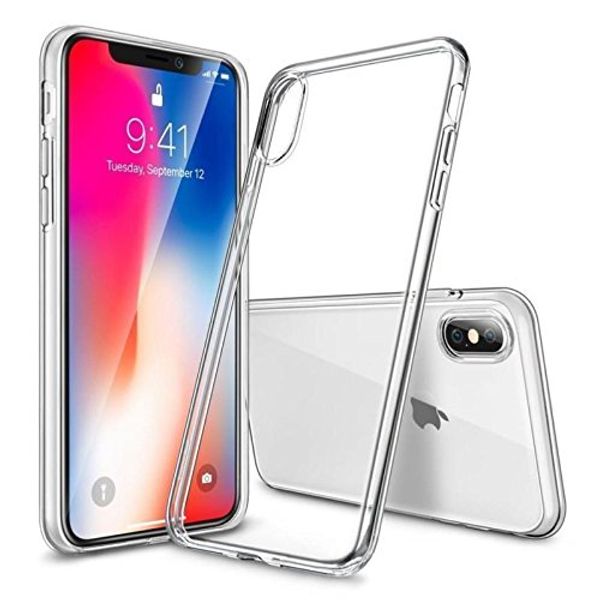 

Для Iphone X 8 7 6 6S Plus Чехол Мягкая прозрачная крышка 0.3 мм ТПУ Силиконовый гель Чехлы д