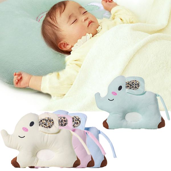 

newborn baby shaping pillow soft lovely cute cartoon pattern head positioner anti-rollover